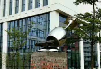 水景杯子雕塑 風景區幾何雕塑 廣場小品