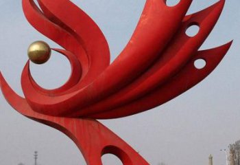 供應(yīng)廣場鳳凰雕塑廠 公園仿真雕塑 抽象擺件