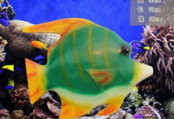 抽象玻璃鋼金魚雕塑 店門口彩繪雕塑 步行街擺件