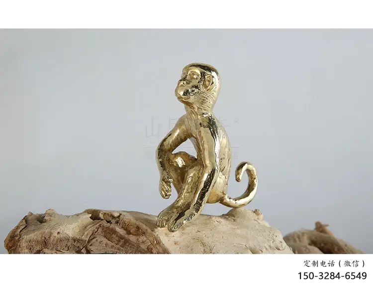 猴子雕塑廠家，動(dòng)物景觀，仿古工藝制作