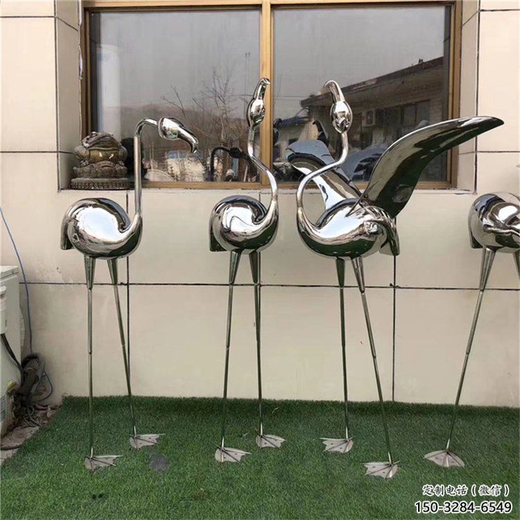 園林鴕鳥雕塑 風景區仿真雕塑 廣場小品