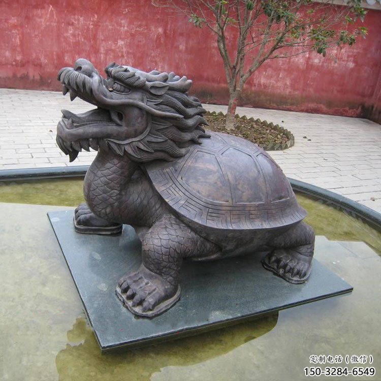 銅烏龜?shù)袼軓S家，神獸動(dòng)物，仿古公園廣場(chǎng)擺件