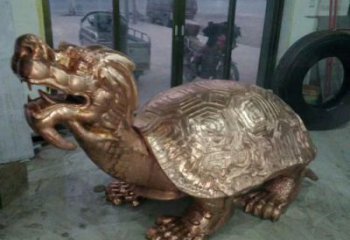 抽象烏龜雕塑 店門口彩繪雕塑 步行街擺件