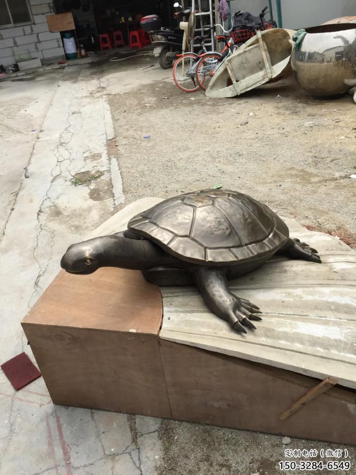 城市海龜雕塑 風景區彩繪雕塑 抽象擺件