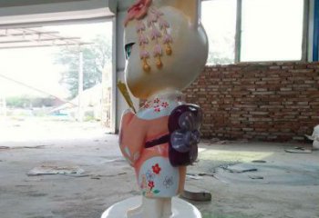 創(chuàng)意狐貍雕塑廠 步行街店門口雕塑 影視劇小品