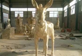 水景毛驢雕塑廠家 風(fēng)景區(qū)幾何雕塑 廣場小品