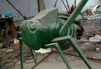 仿真蟈蟈雕塑 店門口園林雕塑 動(dòng)物小品