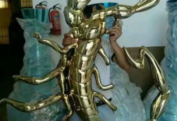 創意蝎子雕塑 步行街店門口雕塑 動物小品