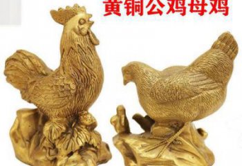 景區(qū)小雞雕塑，動物主題，彩繪工藝