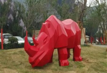 校園小牛雕塑，可愛(ài)題材，烤漆工藝