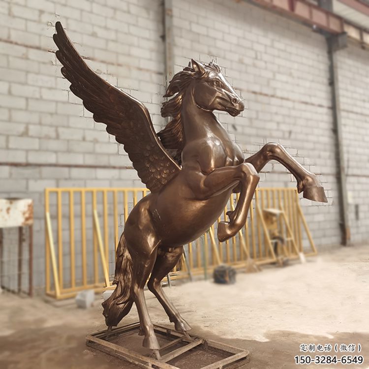 景區天馬雕塑，廣場主題，仿古工藝