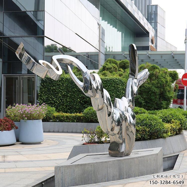 飯店貓咪雕塑，鍍金歐式雕塑，鍍金工藝