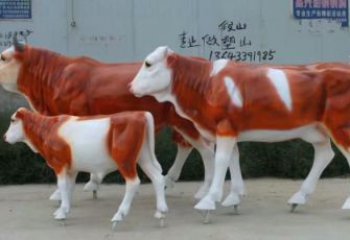 商業(yè)街公牛雕塑 售樓處雕塑 動物擺件