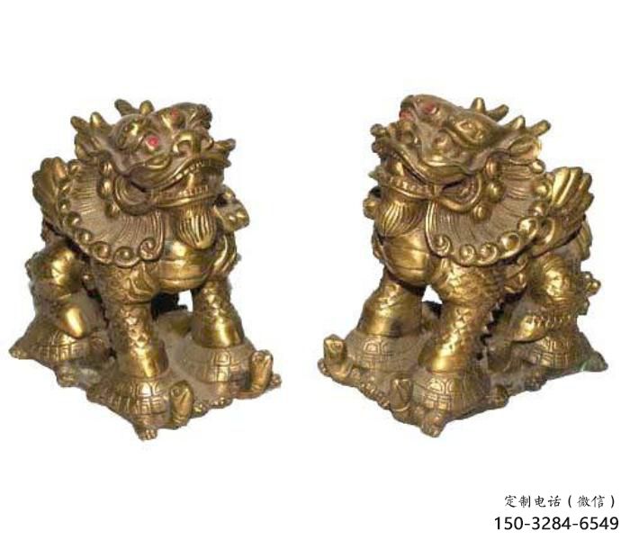 幼兒園貔貅雕塑，鐵藝文化雕塑，鑄造制作