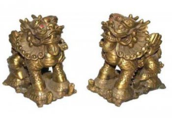 幼兒園貔貅雕塑，鐵藝文化雕塑，鑄造制作