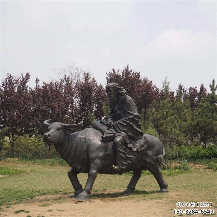 庭院老牛雕塑，鍍金歐式雕塑，網(wǎng)格形式