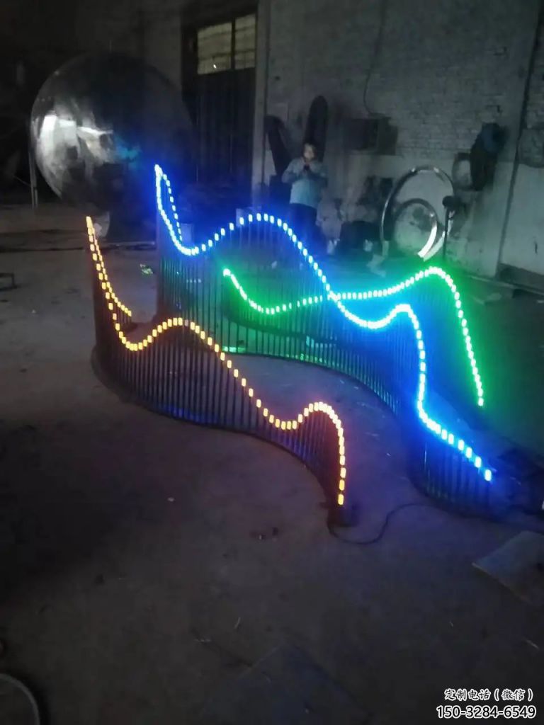 農村假山雕塑，鏤空景觀雕塑，抽象效果