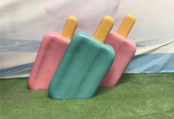 仿真冰淇淋雕塑 店門(mén)口冰激凌雕塑