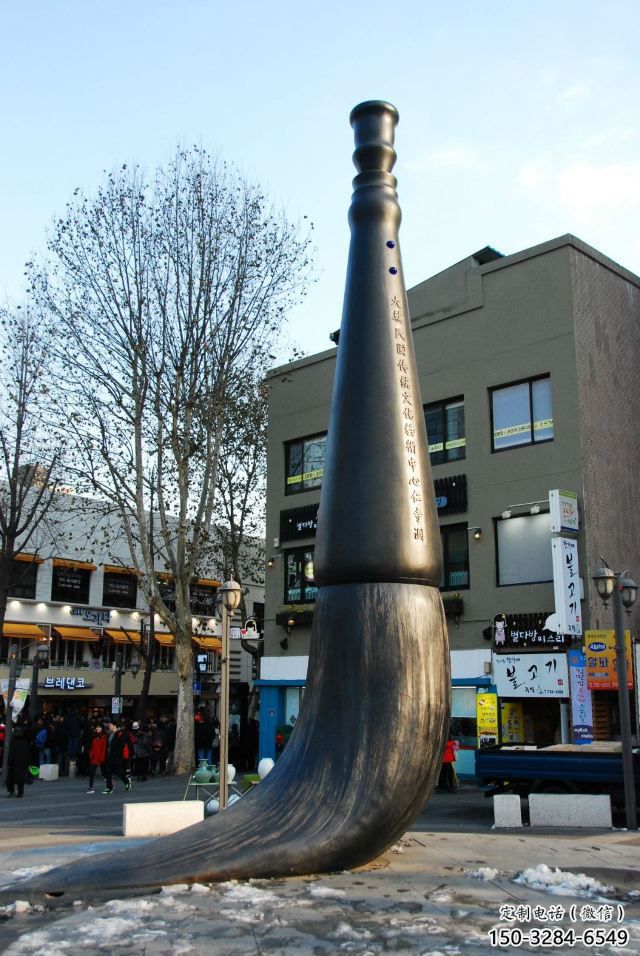 廣場毛筆雕塑，抽象水景雕塑，抽象效果