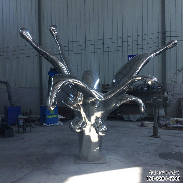 酒店海浪雕塑，鍍金歐式雕塑，仿古擺件