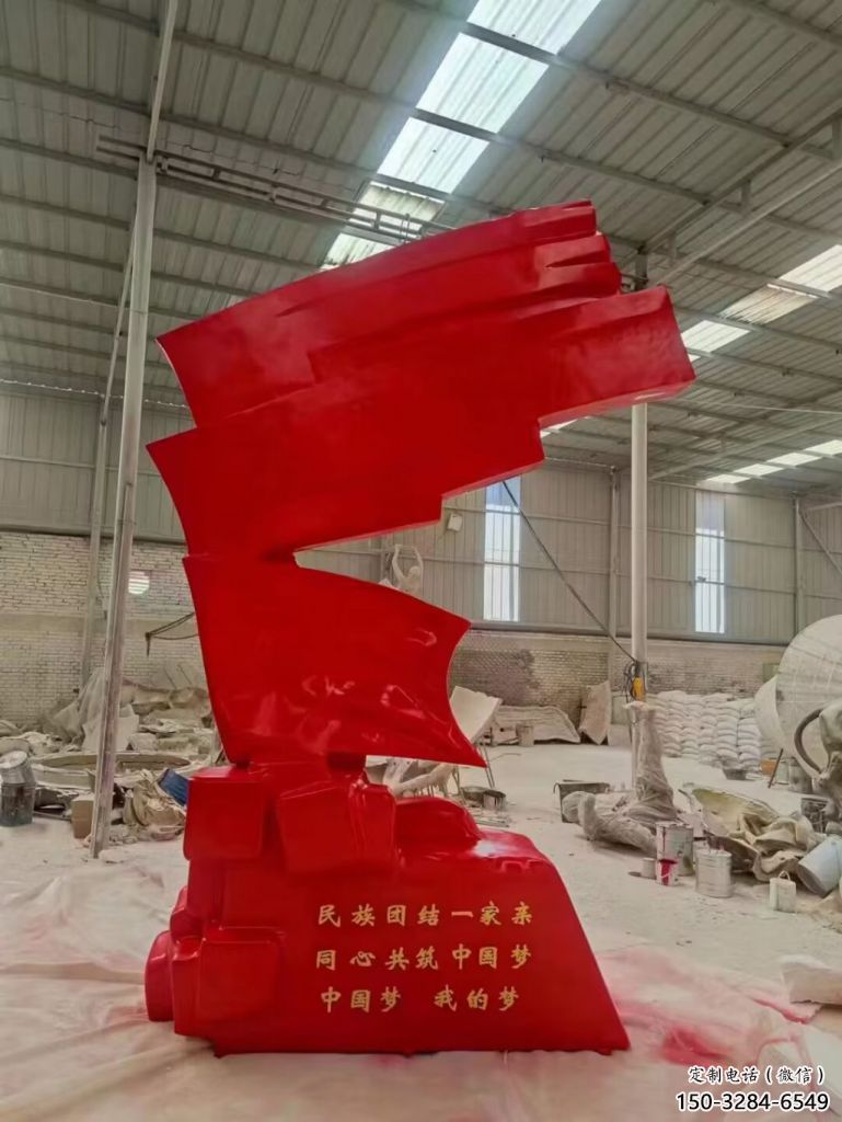 酒店黨徽雕塑廠家，戶外革命雕塑，革命擺件