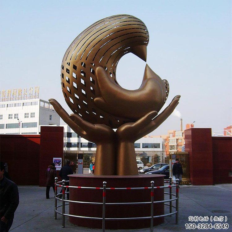 座椅雕塑，現代景觀雕塑，烤漆工藝