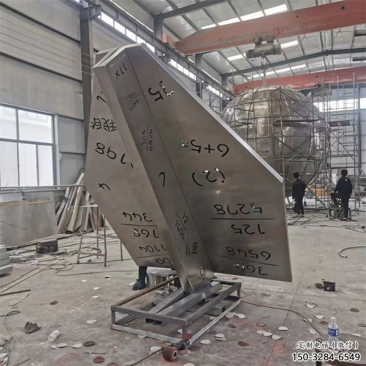 別墅區飛機雕塑 大型別墅區擺件 剪影雕塑