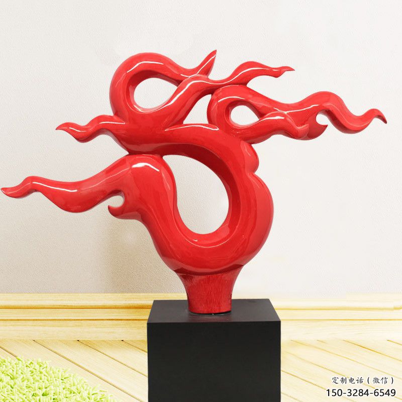 酒店火焰雕塑 景觀美陳小品 現代雕塑