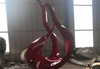 水景火焰雕塑 彩繪剪紙小品 現(xiàn)代雕塑