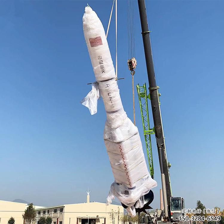 酒店火箭雕塑 景觀美陳小品 現代雕塑