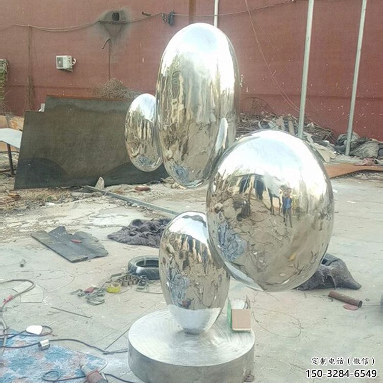 景觀雞蛋雕塑 剪影景觀小品 商業街雕塑