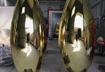 大型雞蛋雕塑 鍛造發(fā)光小品 房地產(chǎn)雕塑