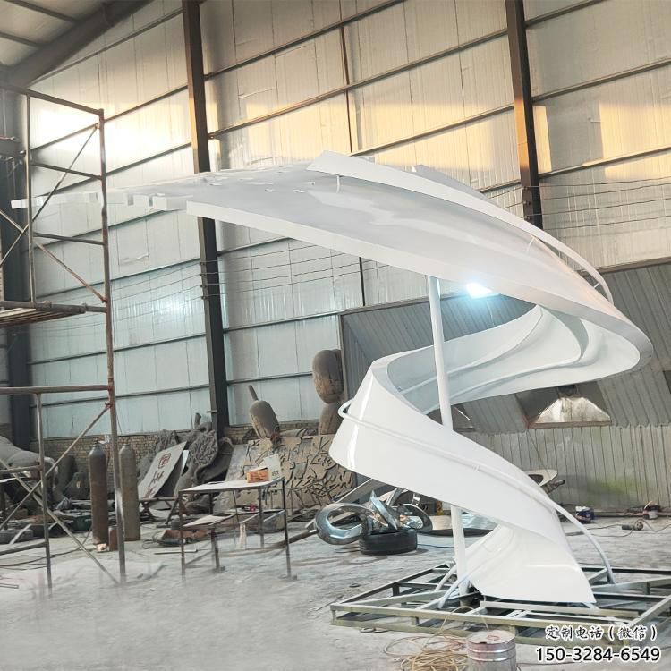 景觀飄帶雕塑 仿真景觀小品 景觀雕塑