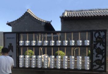 賓館算盤雕塑 烤漆大型擺件 歐式雕塑