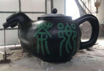 廣場酒壺雕塑 抽象景觀小品 烤漆雕塑