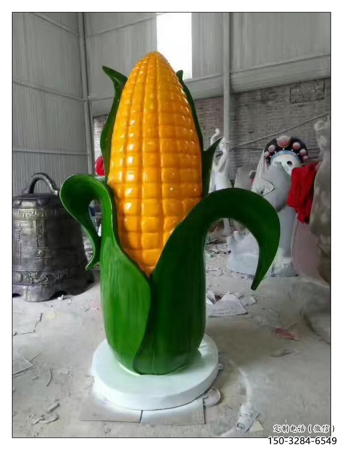 風(fēng)景區(qū)玉米雕塑 售樓處廣場雕塑 仿真擺件