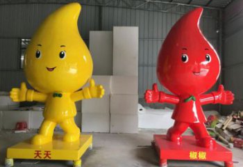 商場辣椒雕塑 仿真雕塑 店門口小品