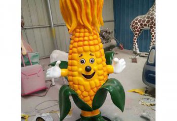 廣場玉米雕塑 公園仿真雕塑 抽象擺件