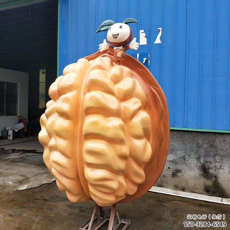 風(fēng)景區(qū)核桃雕塑 售樓處廣場雕塑 仿古擺件