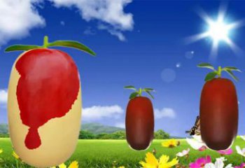 商場(chǎng)紅棗雕塑 仿真雕塑 店門口小品