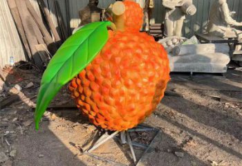 園林荔枝雕塑 大型景觀水果雕塑 中式雕塑