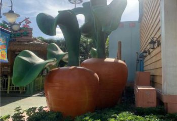 園林胡蘿卜雕塑 風景區(qū)仿真雕塑 廣場小品