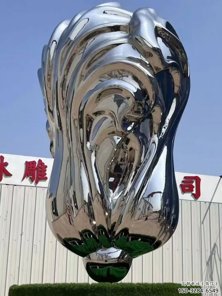 房地產(chǎn)白菜雕塑 現(xiàn)代景觀蔬菜雕塑 幾何果蔬雕塑