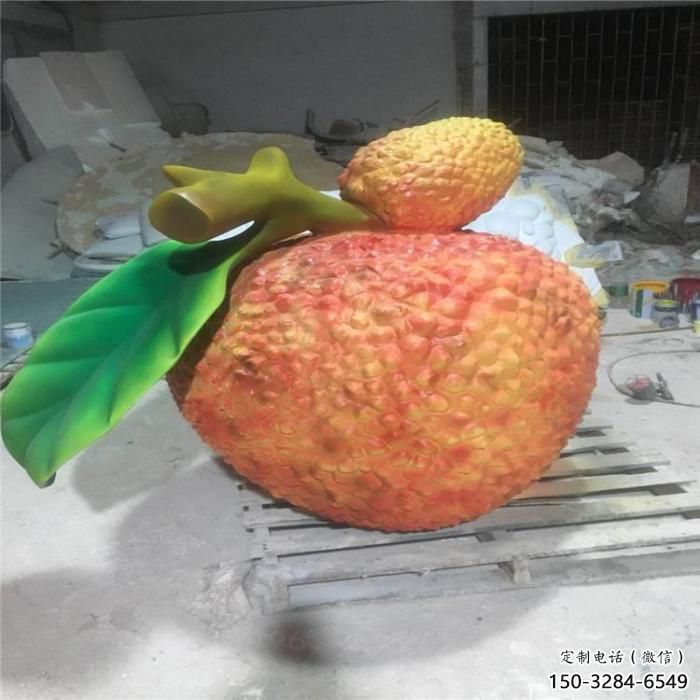 楊梅雕塑，水果仿真擺件，戶外景觀雕塑 (3)