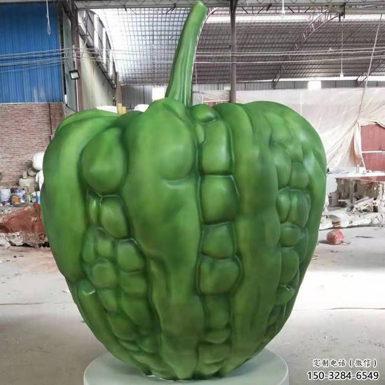 草地苦瓜雕塑 現(xiàn)代校園果蔬雕塑 大型瓜果雕塑