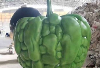 酒店苦瓜雕塑 景觀美陳果蔬雕塑 現代瓜果雕塑