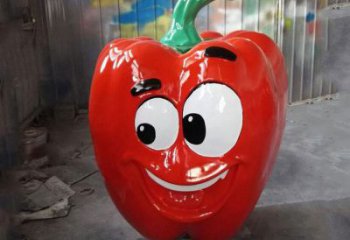 田間青椒雕塑 彩繪仿真雕塑 園林?jǐn)[件