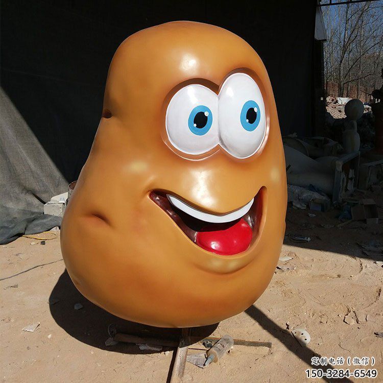 售樓處土豆雕塑 商業(yè)街仿真雕塑 蔬菜擺件