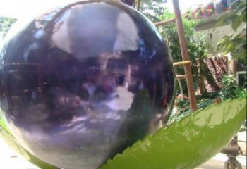 幾何藍莓雕塑 庭院仿真雕塑 彩繪擺件