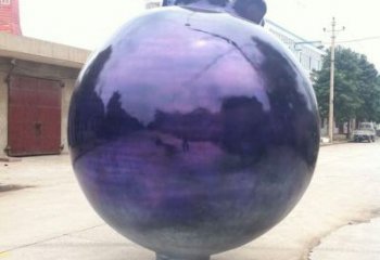 售樓處藍(lán)莓雕塑 商業(yè)街仿真雕塑 水果擺件